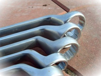 Klíče očkové zahnuté, sada 12ks, 6-32mm MAR-POL M58116