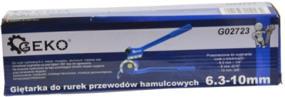 Ruční ohýbačka brzdových trubek 6.3-10mm GEKO G02723