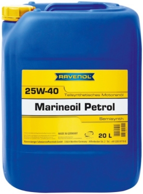 Motorový olej Ravenol Marineoil Petrol Synthetic 25W-40, 20L