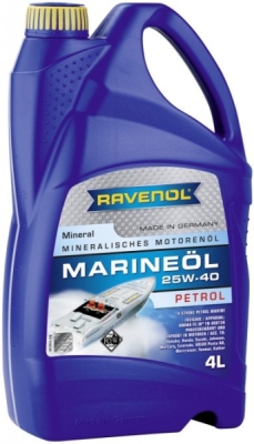 Motorový olej Ravenol Marineoil Petrol Synthetic 25W-40, 4L