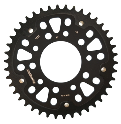 Řetězová rozeta SUPERSPROX STEALTH RST-1332:42-BLK černý 42 zubů, 525