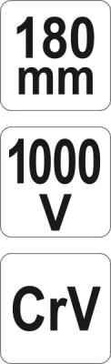Yato Kleště štípací boční 180mm VDE (1000V)