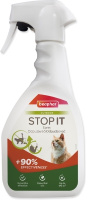 Sprej Beaphar STOP IT venkovní pro kočky 500ml