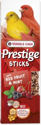 Tyčinky Versele-Laga Prestige kanár s červeným ovocem a mátou 60g 2ks
