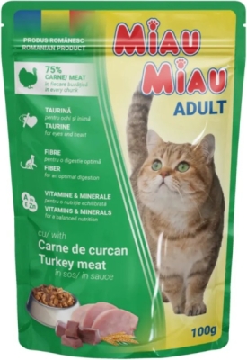 Miau Miau Cat krůtí, kapsa 100 g