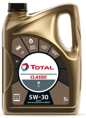 Motorový olej Total Classic 9 C4 5W-30, 5L