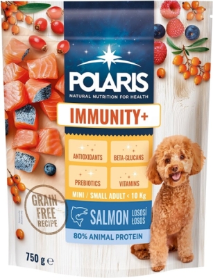 Polaris Immunity Dog Adult small & mini Losos GF 750 g