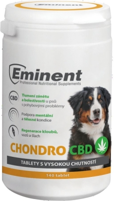 Eminent Chondro CBD, tablety 140 ks