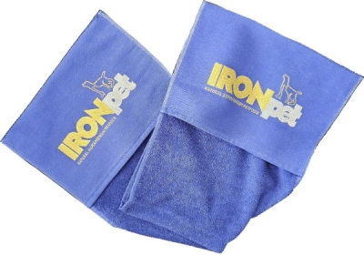 Ručník pro psa modrý IRONpet 30 x 90 cm