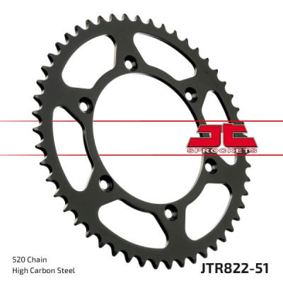 Řetězová rozeta JT JTR 822-51 51 zubů, 520
