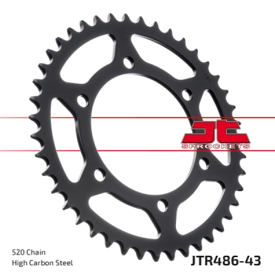 Řetězová rozeta JT JTR 486-43 43 zubů, 520