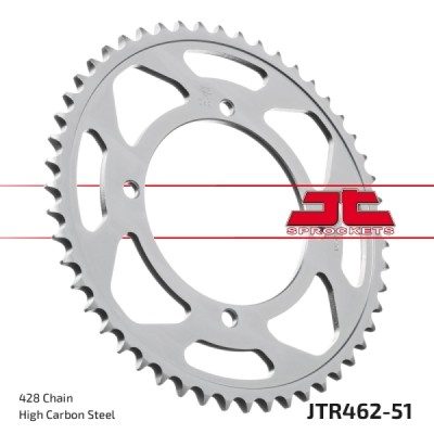 Řetězová rozeta JT JTR 462-51 51 zubů, 428