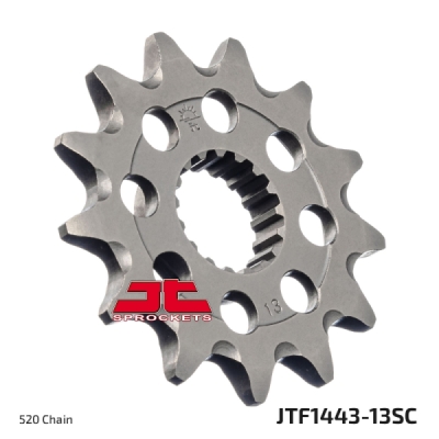 Řetězové kolečko JT JTF 1443-13SC 13 zubů, 520 Self Cleaning Lightweight