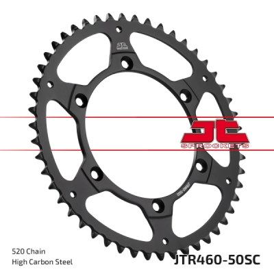 Řetězová rozeta JT JTR 460-50SC 50 zubů, 520 Self Cleaning Lightweight