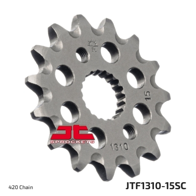 Řetězové kolečko JT JTF 1310-15SC 15 zubů, 420 Self Cleaning Lightweight