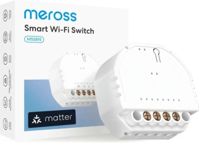 Meross Smart Wi-Fi - spínací modul pod vypínač s měřením spotřeby