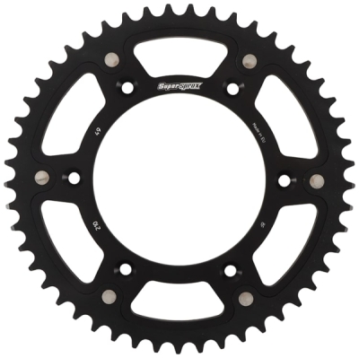 Řetězová rozeta SUPERSPROX STEALTH RST-210:49-BLK černý 49 zubů, 520