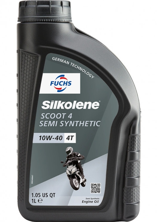 Motorový olej SILKOLENE 601450426 SCOOT 4 10W-40 1 l