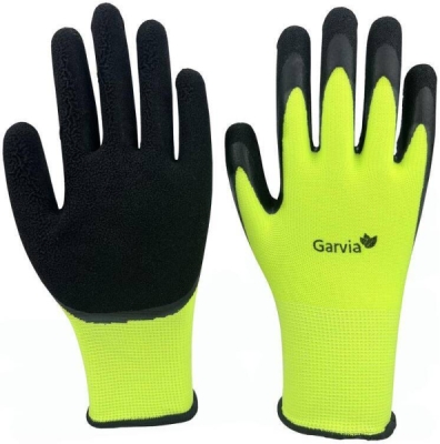 Rukavice zahradní vel. 8 LATEX green Garvia 22031