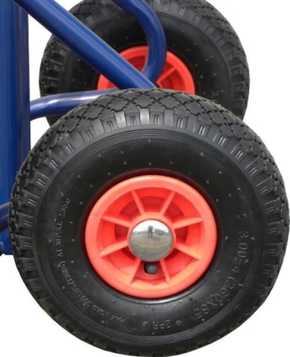Vozík ruční / rudl, nosnst 200 kg, kola 350x180 mm, GEKO G71100