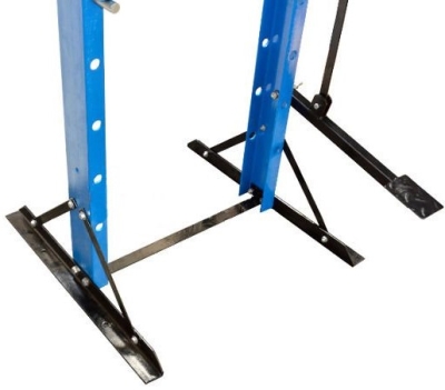 Hydraulický lis s manometrem a nožní pumpou 20t GEKO G02086