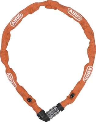 Řetězový zámek ABUS 1200/110 web orange kódový