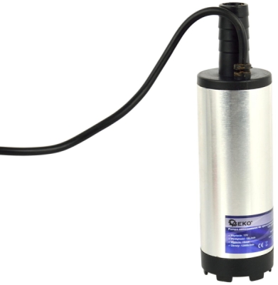 Mini čerpadlo na naftu 12V, 12l/min, hadice 3m GEKO G00942