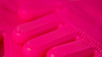 Čisticí rukavice MUC-OFF Deep Scrubber Gloves 20406 – růžová, velikost L