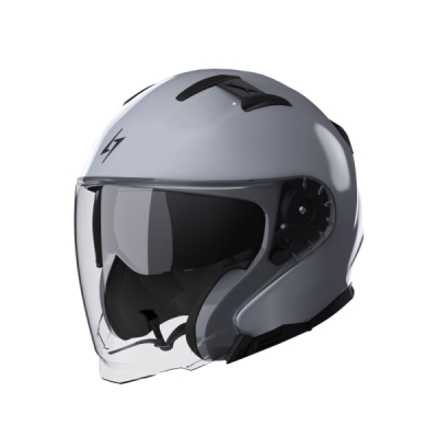 Open face helmet STORMER 408-F01-A03-10 RIVAL nardo grey glossy L