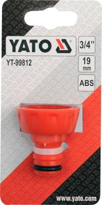Yato YT-99812 přípojka na zahradní kohoutek G3/4, ABS