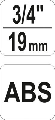 Yato YT-99812 přípojka na zahradní kohoutek G3/4, ABS