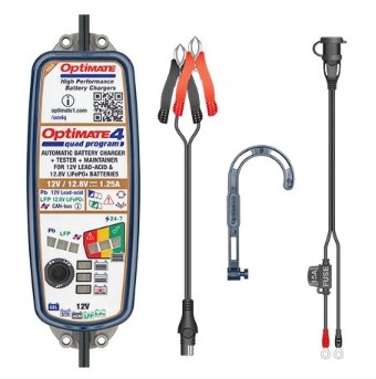 Nabíječka baterií Optimate 4 QUAD 12V, 1,25A