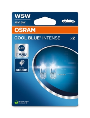 Žárovka Osram W5W, Cool Blue Intense Next Gen. 2825CBN-2BL