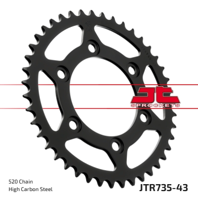 Řetězová rozeta JT JTR 735-43 43 zubů, 520