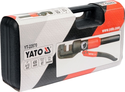 Kleště hydraulické na štípání arm. drátů 4-12mm Yato YT-22870