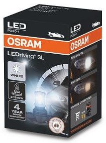 Žárovka Osram PS19W, LEDriving SL 5201DWP-1BL