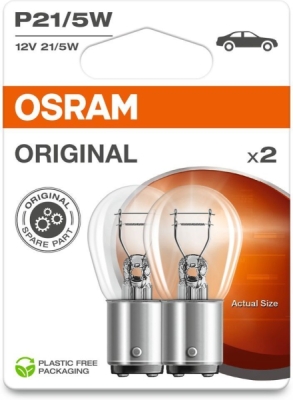 Žárovka Osram P21/5W, Original 7528-2BL