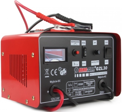 Nabíječka autobaterií 12/24V GZL-30 MAR-POL M82506