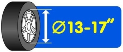 Stojan na pneumatiky 13"-17" TYP 1
