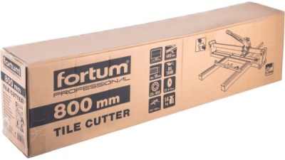 Řezačka obkladů profesionální, 800mm FORTUM