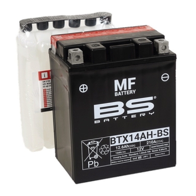 Bezúdržbová motocyklová baterie BS-BATTERY BTX14AH-BS