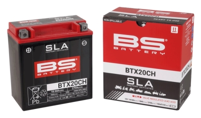 Továrně aktivovaná motocyklová baterie BS-BATTERY BTX20CH (FA) (YTX20CH (FA)) SLA