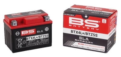 Továrně aktivovaná motocyklová baterie BS-BATTERY BTX4L (FA) (YTX4L (FA)) SLA