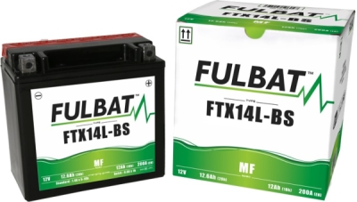 Bezúdržbová motocyklová baterie FULBAT FTX14L-BS (YTX14L-BS)