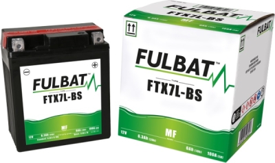 Bezúdržbová motocyklová baterie FULBAT FTX7L-BS (YTX7L-BS)