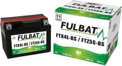 Bezúdržbová motocyklová baterie FULBAT FTX4L-BS (YTX4L-BS)