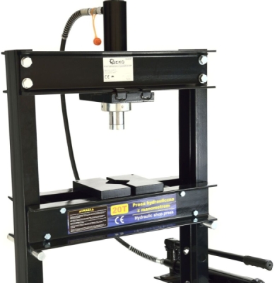Hydraulický dílenský lis 20t, s manometrem GEKO G02087