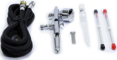 Airbrush - stříkací pistolka s regulací + 3 trysky MAR-POL M80665