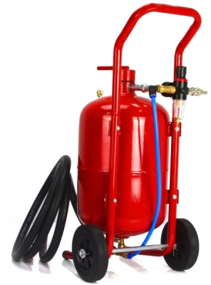 Mobilní tryskací jednotka, pískovačka 19l MAR-POL M80590