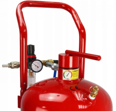 Mobilní tryskací jednotka, pískovačka 19l MAR-POL M80590